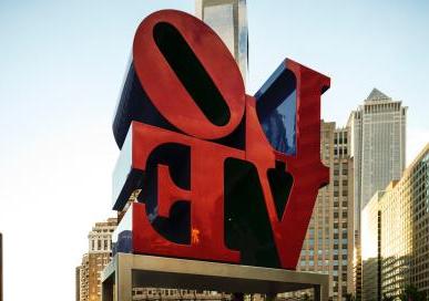 Love Statue in Philadelphia